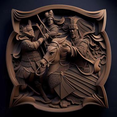 3D модель Гра SAMURAI WARIORS 2 (STL)